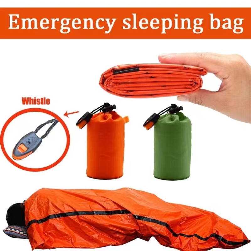 Śpiwór awaryjny, koc awaryjny  – Emergency Mylar Tent recenzja i cena